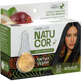 Kit Natucor Óleos Da Amazônia Preto 1.0 + Novex Reposição De Massa 400g